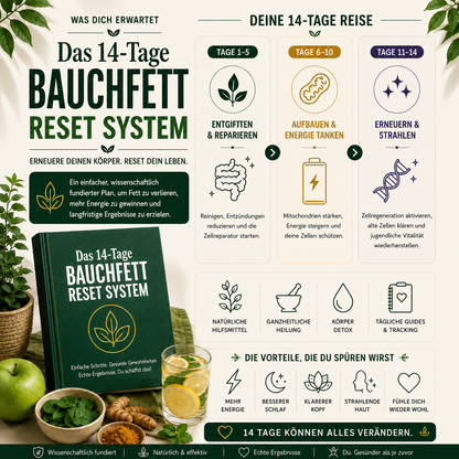 14-Tage Bauchfett Reset System